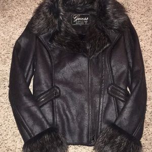 Black dressy Guess coat